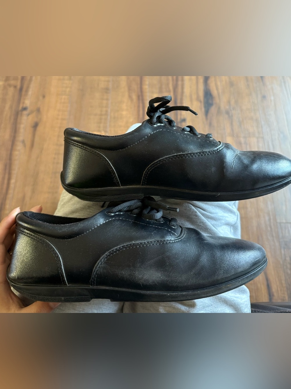 Black Drillmasters Men’s 7.5 Marching Shoes